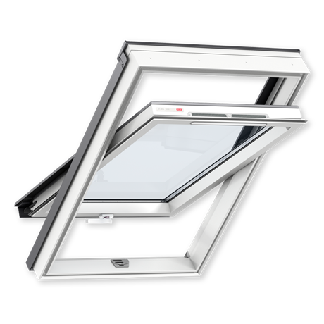 VELUX OPTIMA Комфорт - Пластиковое мансардное окно, ручка снизу GLP 0073BIS